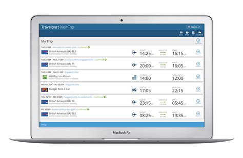 Travelport Viewtrip.